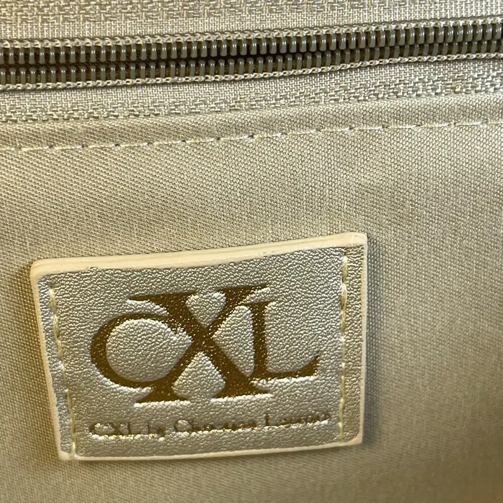 CXL Christian Lacroix Madison Smooth Clutch Gold Detachable Chain